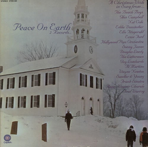 Various Artists Peace On Earth 2-LP vinyl record set (Double LP Album) US VAR2LPE580215