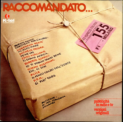 Various Artists Raccomandato vinyl LP album (LP record) Italian VARLPRA500609