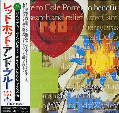 Various Artists Red Hot And Blue CD album (CDLP) Japanese VARCDRE284023