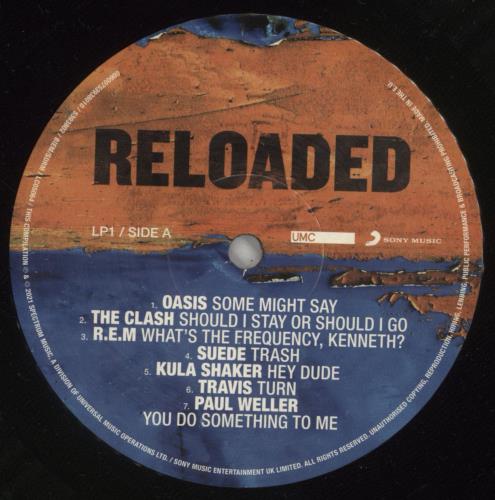 Various Artists Reloaded 2-LP vinyl record set (Double LP Album) UK VAR2LRE869973