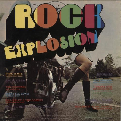 Various Artists Rock Explosion vinyl LP album (LP record) UK VARLPRO881533