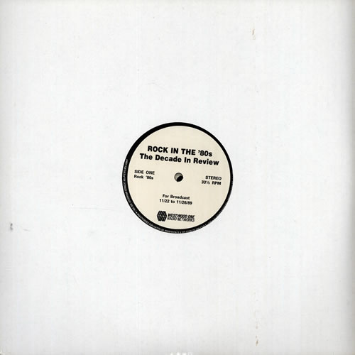 Various Artists Rock In The '80s - Decade In Review 5-LP vinyl album record set US VAR5LRO639229