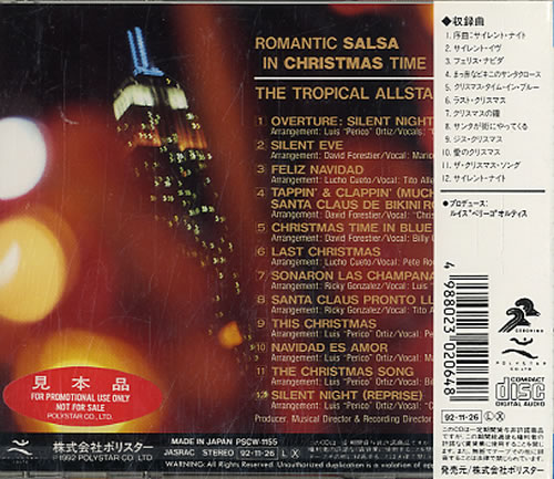 Various Artists Romantic Salsa In Christmas Time - Sealed CD album (CDLP) Japanese VARCDRO618066