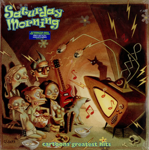 Various Artists Saturday Morning: Cartoon's Greatest Hits 2-LP vinyl record set (Double LP Album) US VAR2LSA476145