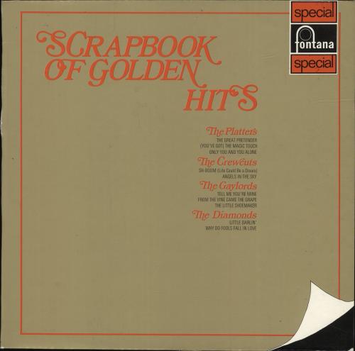 Various Artists Scrapbook Of Golden Hits vinyl LP album (LP record) UK VARLPSC701563