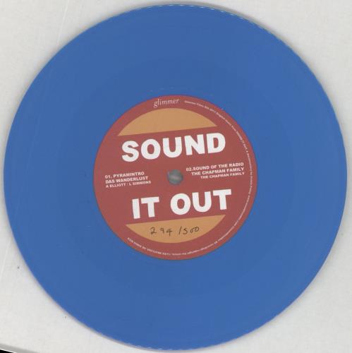 Various Artists Sound It Out - Blue Vinyl + DVD 7" vinyl single (7 inch record / 45) UK VAR07SO857220
