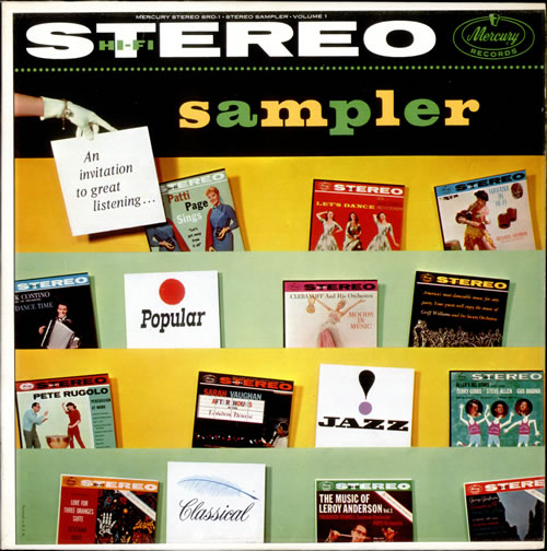 Various Artists Stereo Sampler vinyl LP album (LP record) Canadian VARLPST523012