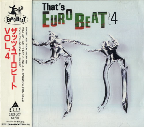 Various Artists That's Eurobeat Vol 4 CD album (CDLP) Japanese VARCDTH557060