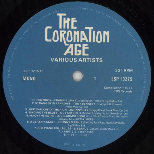Various Artists The Coronation Age vinyl LP album (LP record) UK VARLPTH692380