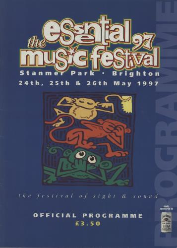 Various Artists The Essential Music Festival '97 tour programme UK VARTRTH683253