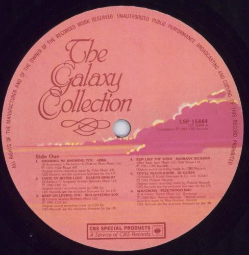 Various Artists The Galaxy Collection vinyl LP album (LP record) UK VARLPTH829413