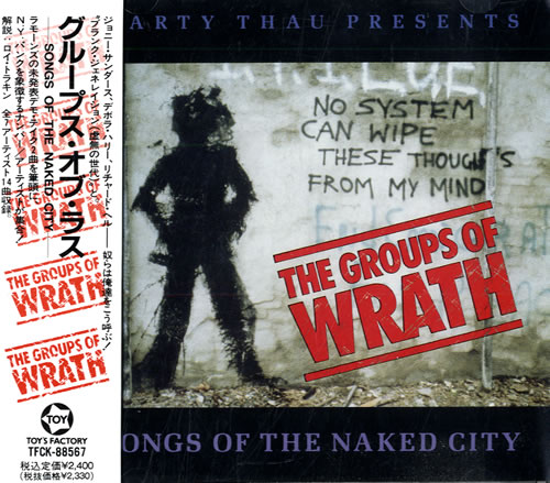 Various Artists The Groups Of Wrath CD album (CDLP) Japanese VARCDTH557376