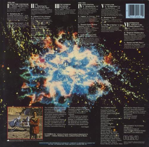 Various Artists The Music Of The Cosmos vinyl LP album (LP record) Canadian VARLPTH804954