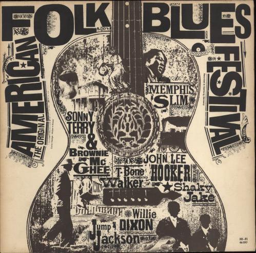 Various Artists The Original American Folk Blues Festival vinyl LP album (LP record) German VARLPTH781066