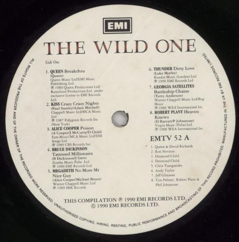 Various Artists The Wild One vinyl LP album (LP record) UK VARLPTH424677