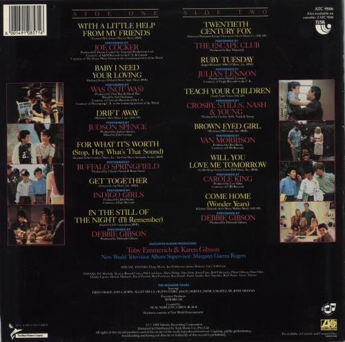 Various Artists The Wonder Years: Music From The Emmy Award-Winning Show And Its Era vinyl LP album (LP record) South African VARLPTH789063