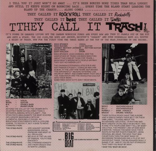 Various Artists These Cats Ain't Nothin' But Trash vinyl LP album (LP record) UK VARLPTH893320