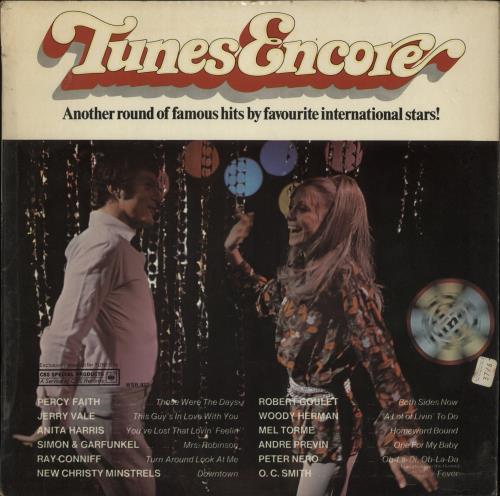 Various Artists Tunes Encore vinyl LP album (LP record) UK VARLPTU864552