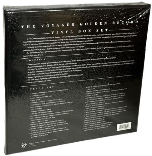 Various Artists Voyager Golden Record - 40th Anniversary Edition - Sealed Vinyl Box Set US VARVXVO821089