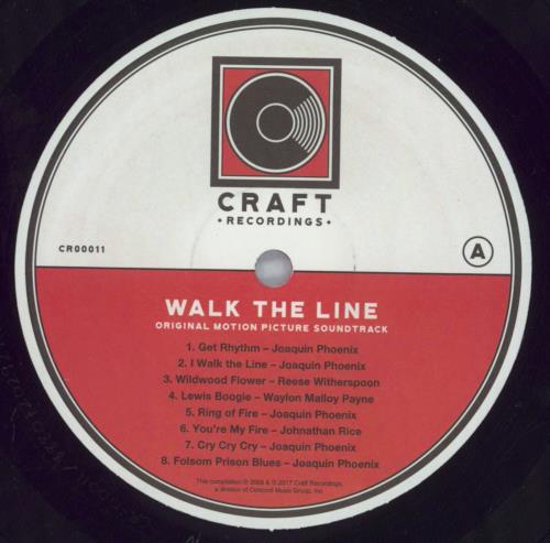 Various Artists Walk The Line (Original Motion Picture Soundtrack) vinyl LP album (LP record) US VARLPWA821332