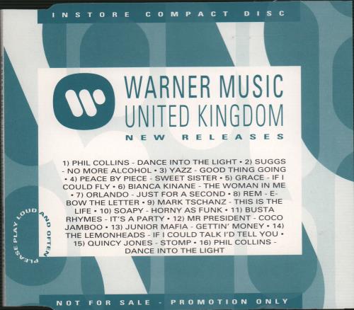 Various Artists Warner Music Instore - New Releases CD album (CDLP) UK VARCDWA100161