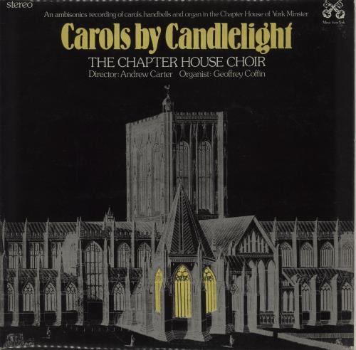 Various Choral Gregorian Chanting Carols By Candlelight Uk Vinyl Lp Album Lp Record 752951 eil com