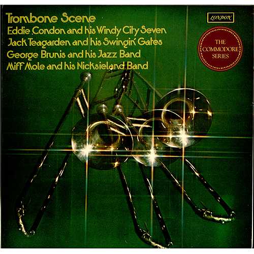 VariousJazz Trombone Scene UK vinyl LP album (LP record) (409500)