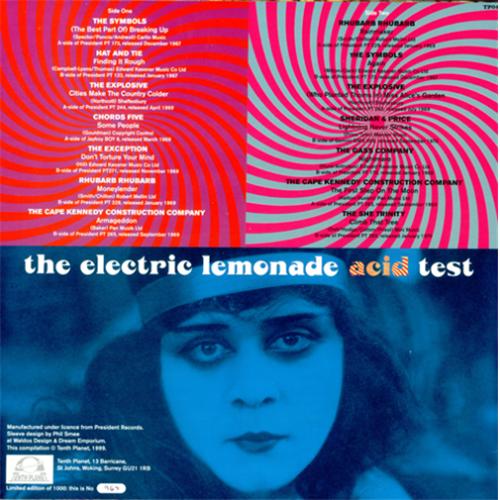 VariousProg & Psych The Electric Lemonade Acid Test UK vinyl LP album
