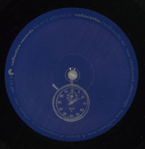 Velocette Clockworks EP 12" vinyl single (12 inch record / Maxi-single) US VLO12CL882714