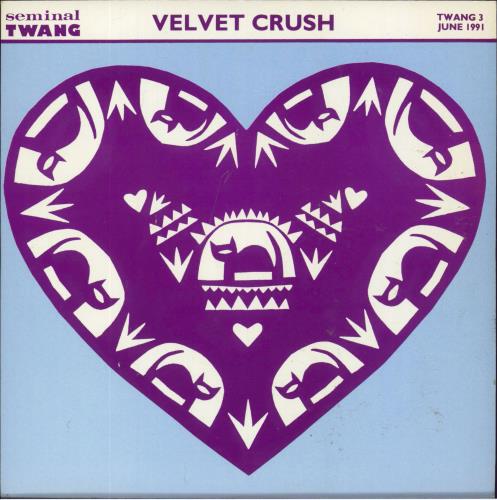 Velvet Crush Ash And Earth 7" vinyl single (7 inch record / 45) UK VVT07AS813008