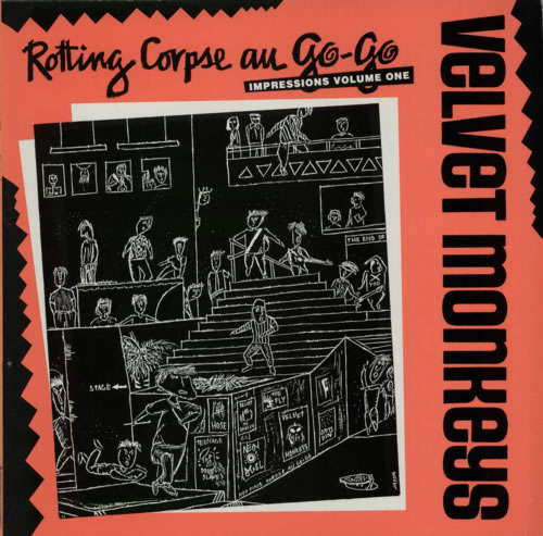 Velvet Monkeys Rotting Corpse Au Go Go vinyl LP album (LP record) Dutch VELLPRO590416