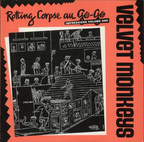 Velvet Monkeys Rotting Corpse Au Go Go vinyl LP album (LP record) German VELLPRO878879