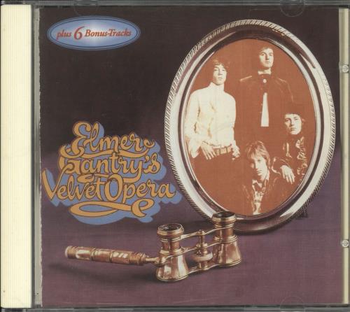Velvet Opera Elmer Gantry's Velvet Opera CD album (CDLP) German VOPCDEL748049