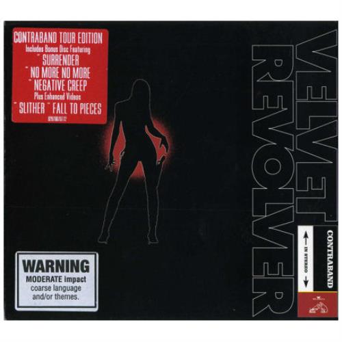 Velvet Revolver Contraband 2 CD album set (Double CD) Australian VVR2CCO316249