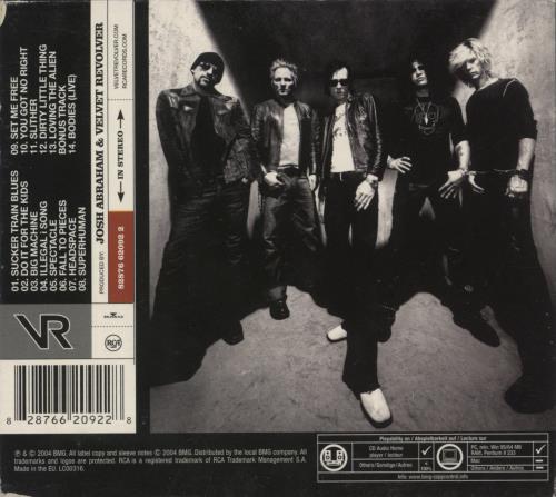 Velvet Revolver Contraband CD album (CDLP) UK VVRCDCO872058