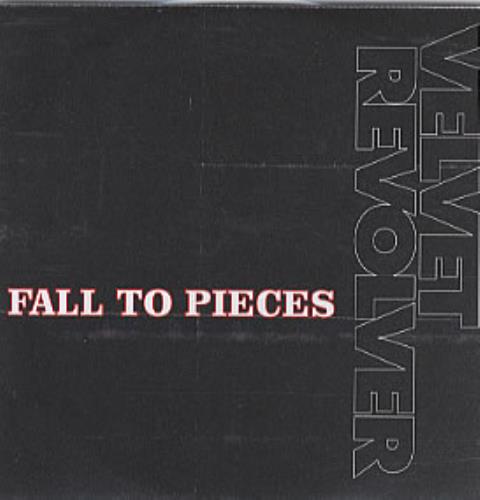 Velvet Revolver Fall To Pieces - red/black sleeve CD-R acetate UK VVRCRFA302714