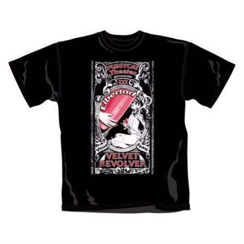 Velvet Revolver Pussycat Theater T-Shirt - Large t-shirt UK VVRTSPU404555