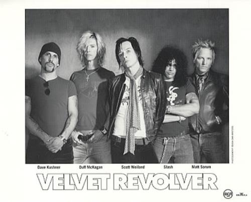 Velvet Revolver Velvet Revolver media press pack US VVRPPVE305712