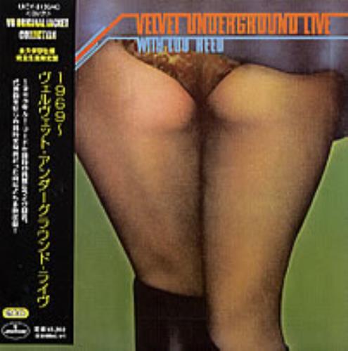 Velvet Underground 1969: Live With Lou Reed 2 CD album set (Double CD) Japanese VUN2CLI202910