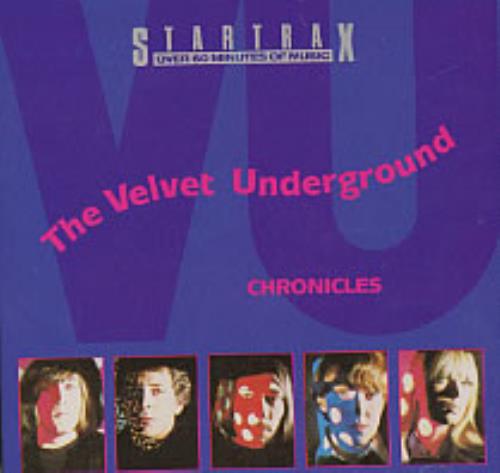 Velvet Underground Chronicles CD album (CDLP) Australian VUNCDCH05195