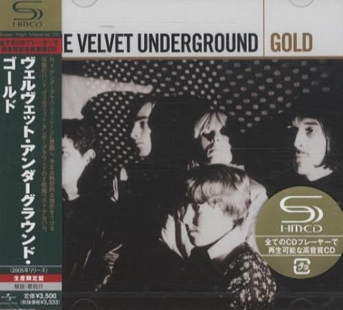 Velvet Underground Gold SHM CD Japanese VUNHMGO432597