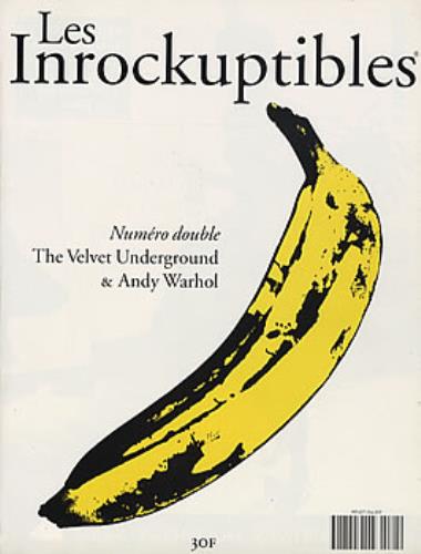 Velvet Underground Les Inrockuptibles/Superstars magazine French VUNMALE304384