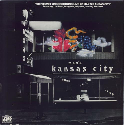 Velvet Underground Live At Max's Kansas City - 2nd vinyl LP album (LP record) UK VUNLPLI392442