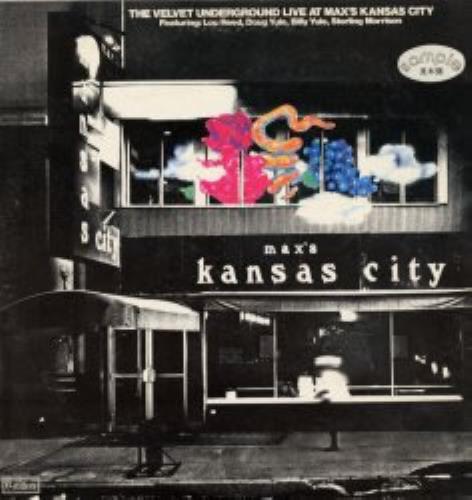 Velvet Underground Live At Max's Kansas City vinyl LP album (LP record) Japanese VUNLPLI167869