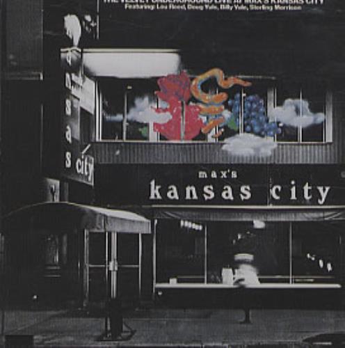 Velvet Underground Live At Max's Kansas City CD album (CDLP) German VUNCDLI317506