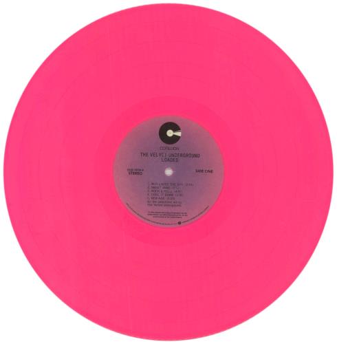 Velvet Underground Loaded - Pink Vinyl vinyl LP album (LP record) UK VUNLPLO811166