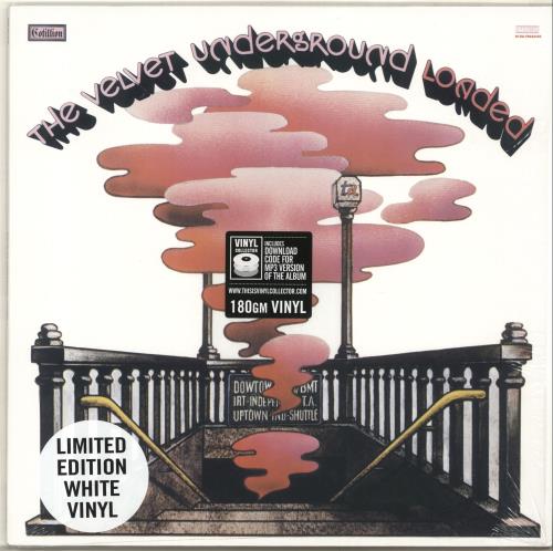 Velvet Underground Loaded - White Vinyl vinyl LP album (LP record) UK VUNLPLO703898