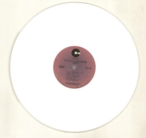 Velvet Underground Loaded - White Vinyl vinyl LP album (LP record) UK VUNLPLO703898