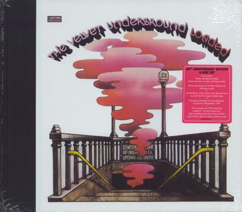 Velvet Underground Loaded: Re-Loaded - Sealed CD Album Box Set UK VUNDXLO789304