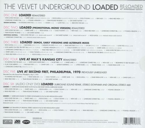 Velvet Underground Loaded: Re-Loaded - Sealed CD Album Box Set UK VUNDXLO789304